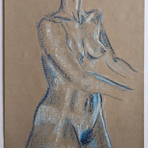 dessin d'une femme nue