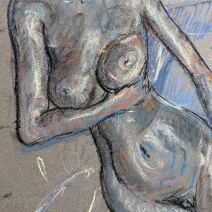 dessin d'une femme nue