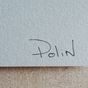 Signature de l'artiste Polin