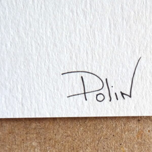 Signature de l'artiste Polin