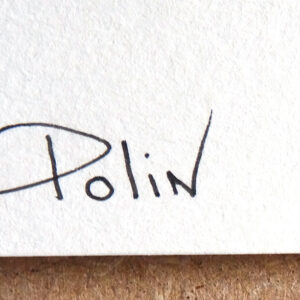 Signature de l'artiste Polin