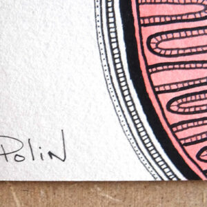 Signature de l'artiste Polin