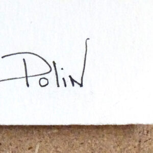 Signature de l'artiste Polin