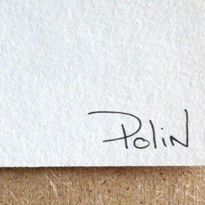 Signature de l'artiste Polin